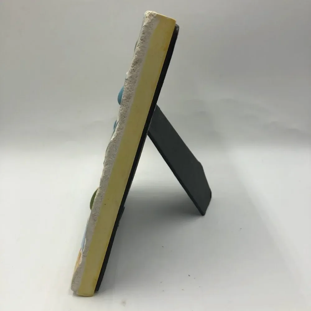 Vintage Mosaic Abstract Picture Frame Tabletop Shelf Décor